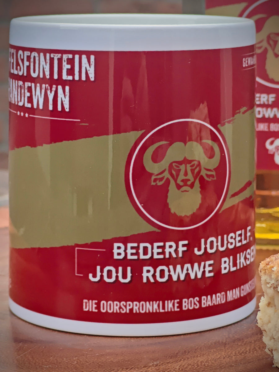 buffelsfontein brandy mug south africa