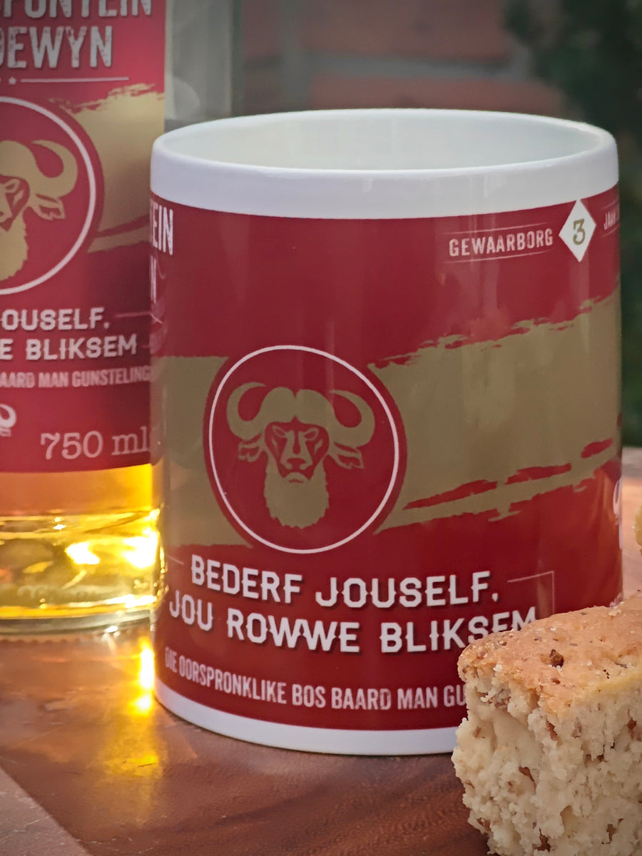 buffelsfontein brandy mug south africa