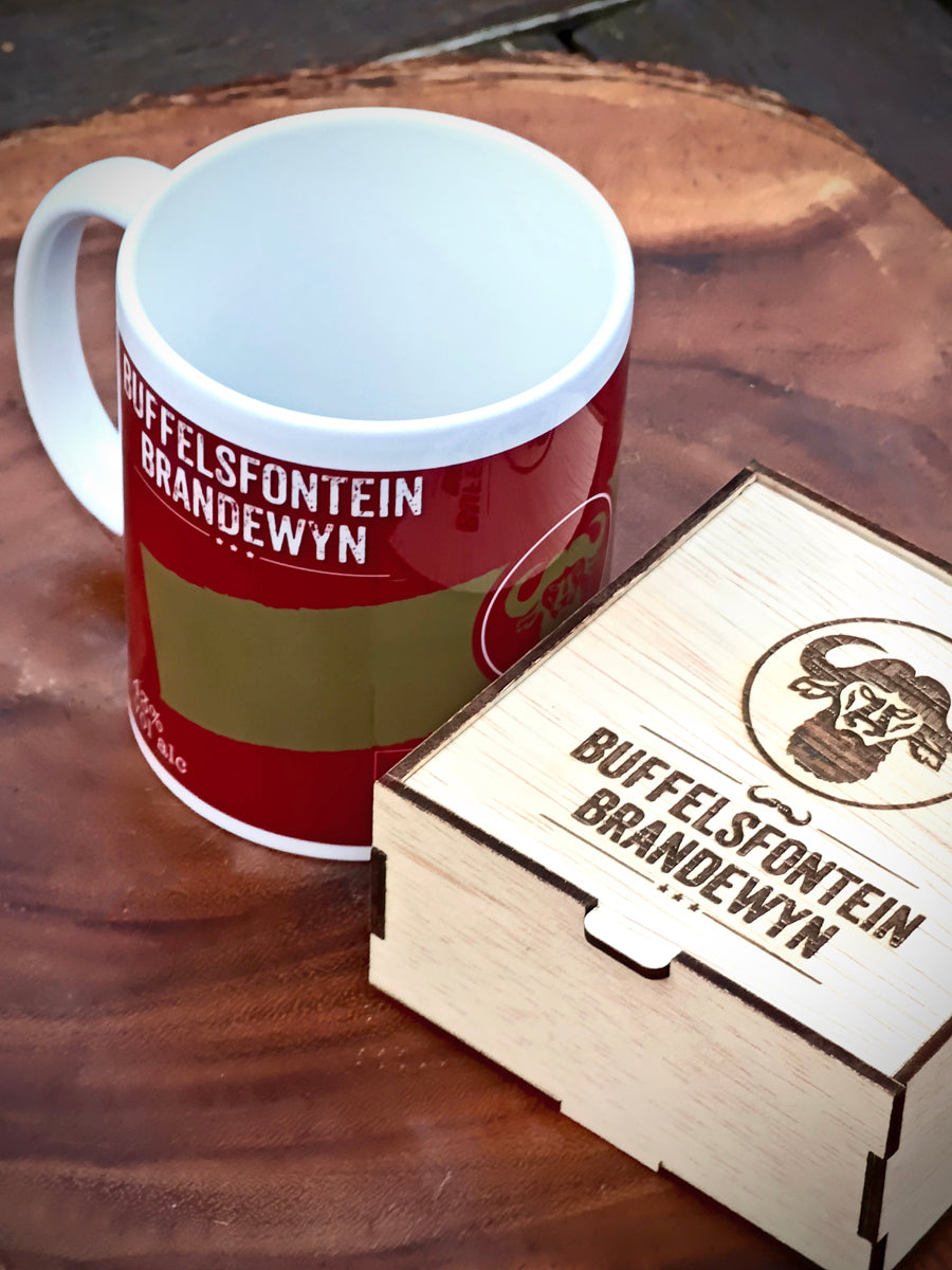 buffelsfontein brandy mug south africa