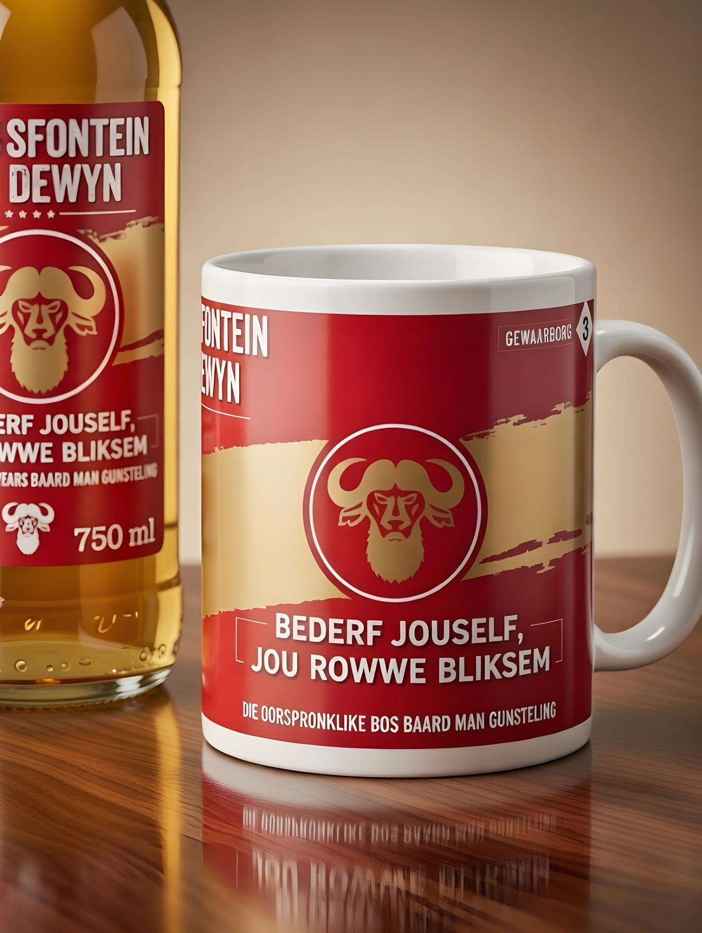Buffelsfontein Brandewyn Mug – Fun South African Coffee Mug Gift