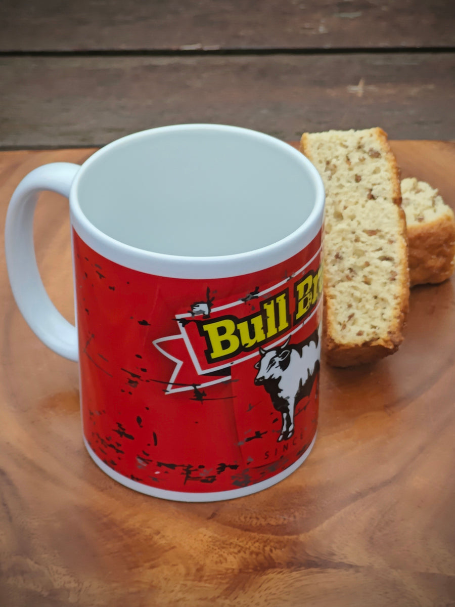 bull brand coffee mug #diewatergat.nl