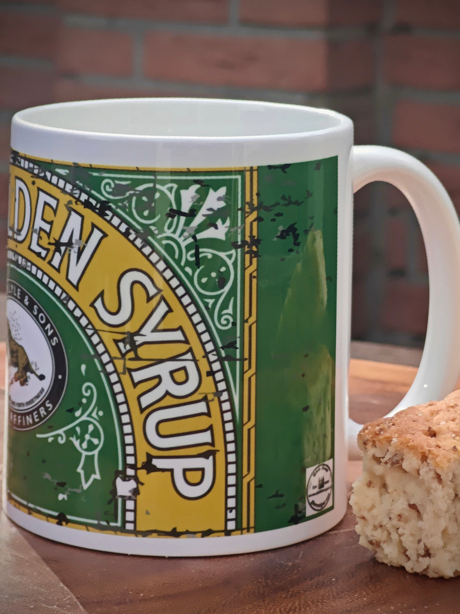 golden syrup coffee mug