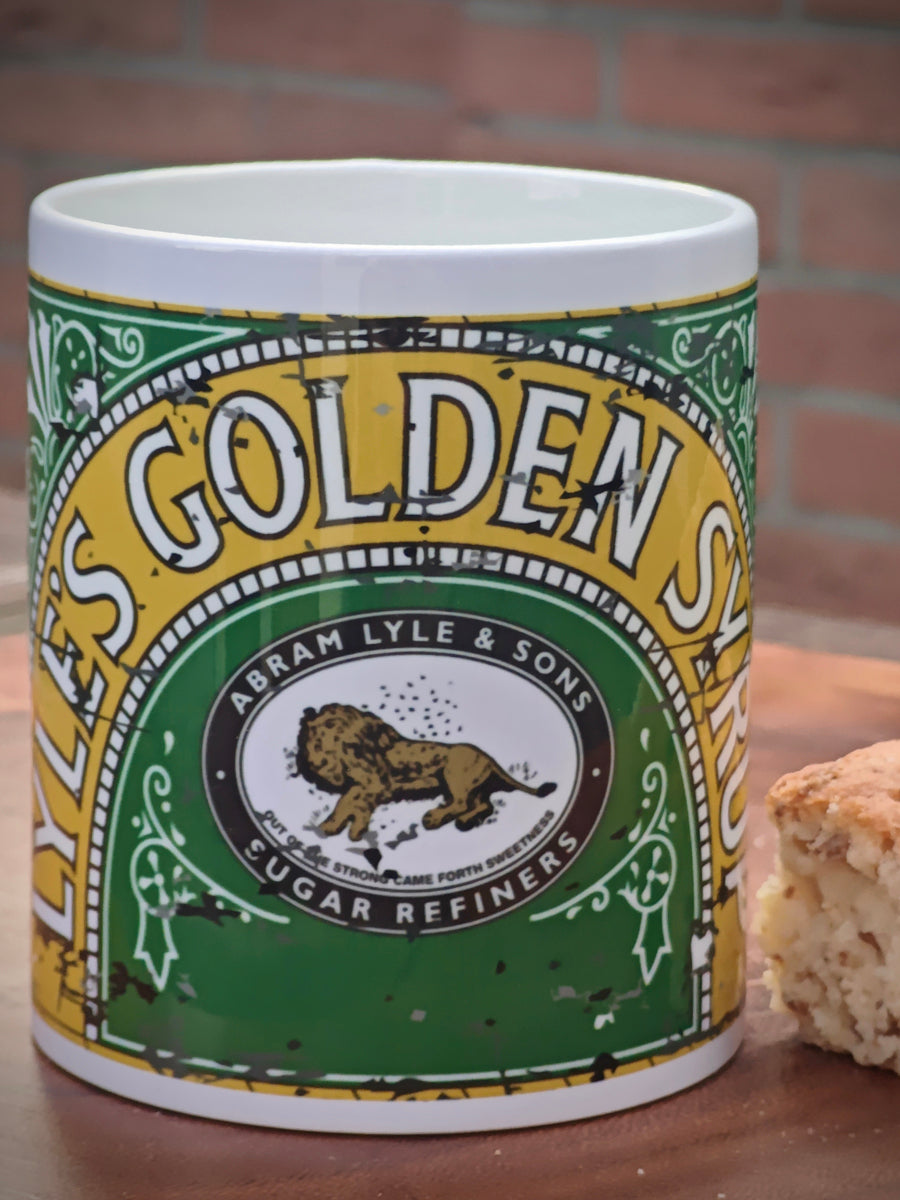 golden syrup coffee mug