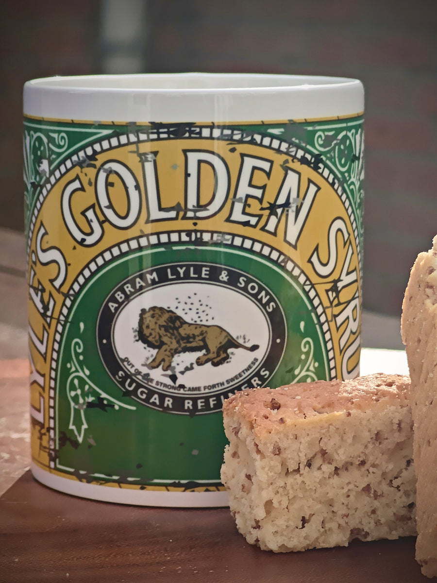 golden syrup coffee mug