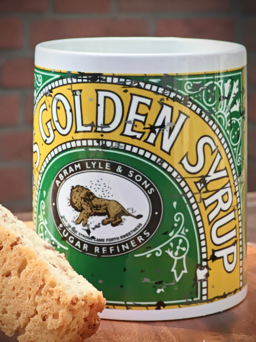 golden syrup coffee mug