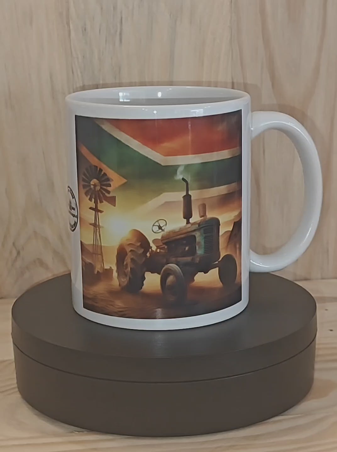 blue green tractor mug south africa