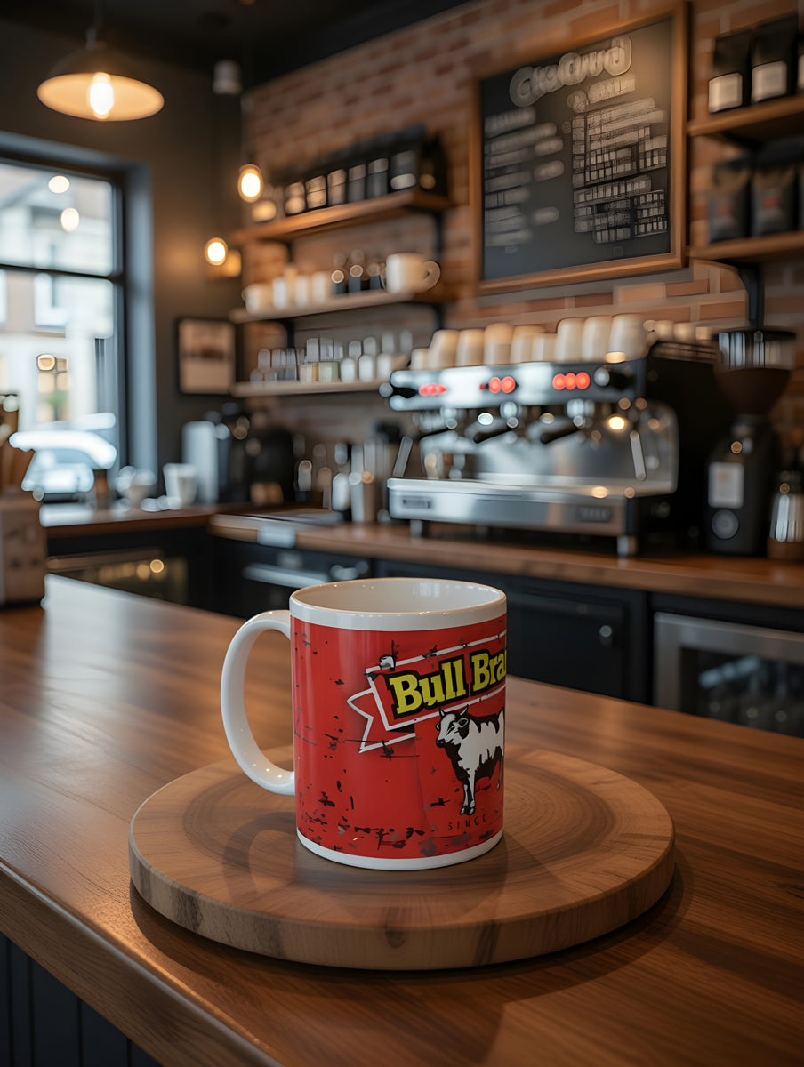 Bull Brand Coffee Mug – Fun South African Gift for Coffee Lovers