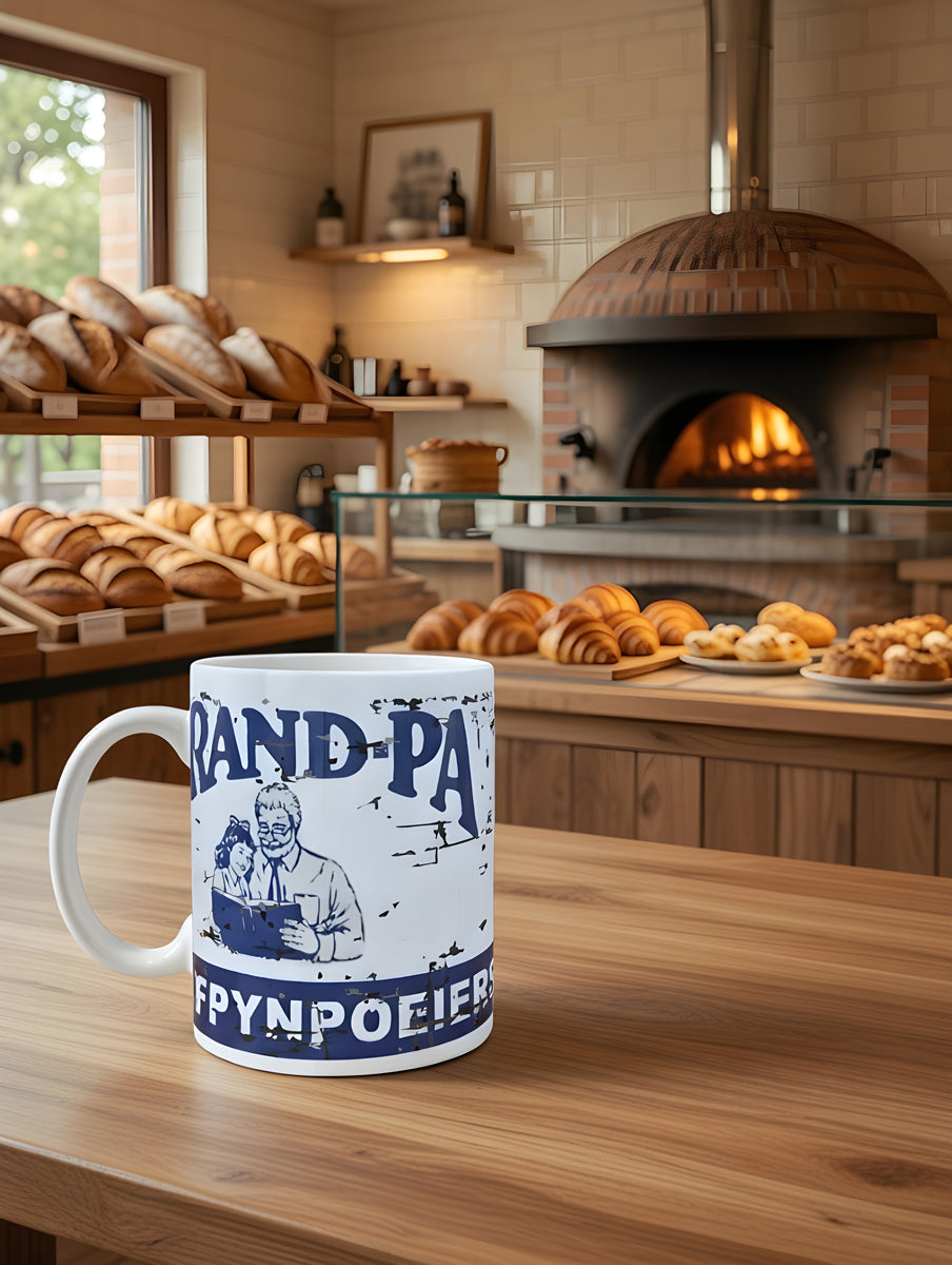 Grand-Pa Headache Coffee Mug – Funny South African Ceramic Mug