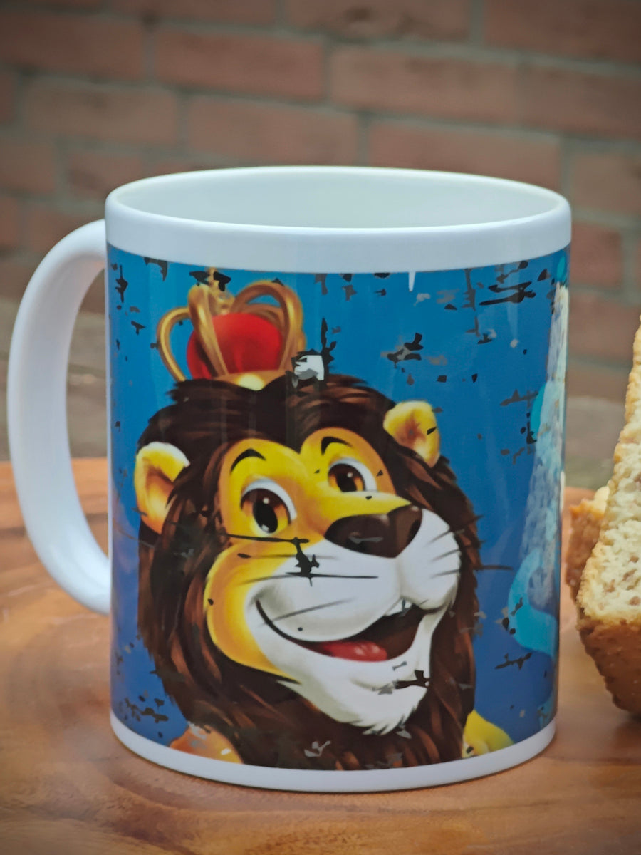 Funny Simba Chips Mug – Nostalgic South African Ceramic Coffee Cup