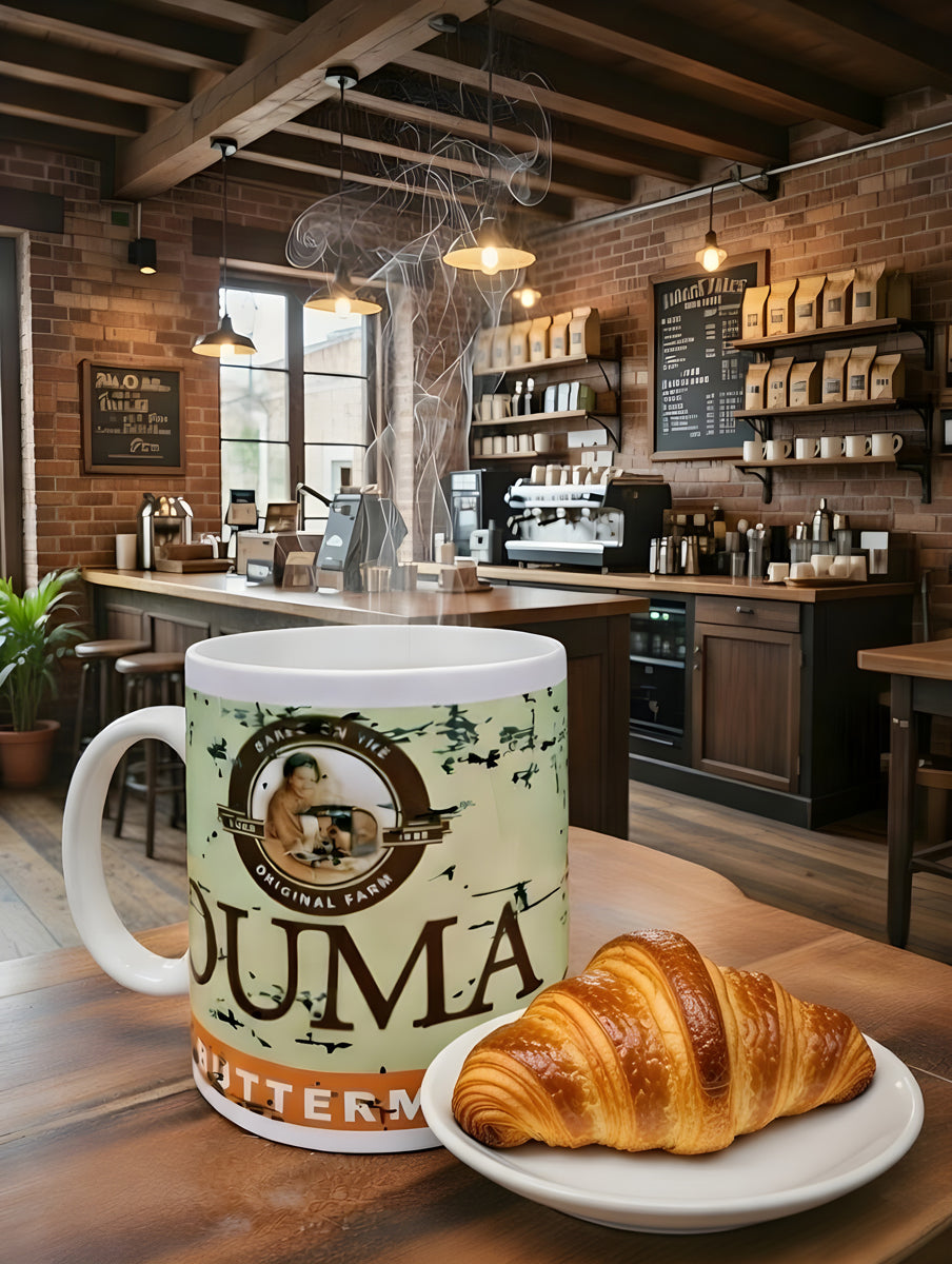 Ouma Rusk Coffee Mug – Fun South African Mug for Rusk Lovers