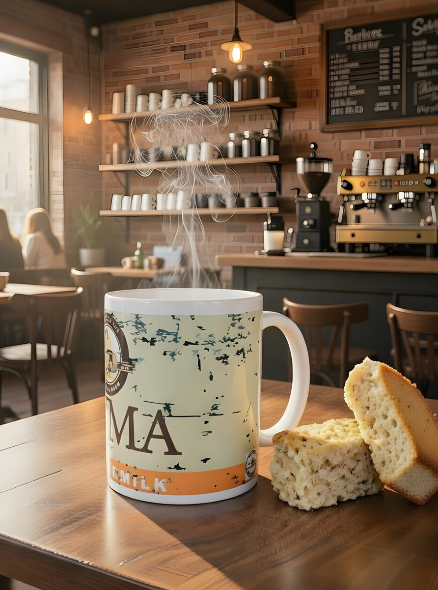 Ouma Rusk Coffee Mug – Fun South African Mug for Rusk Lovers