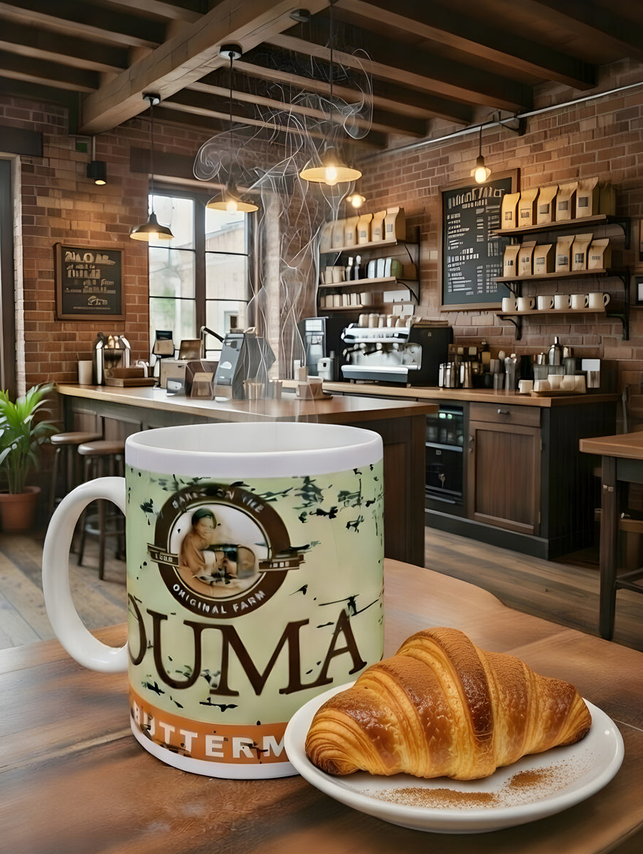Ouma Rusk Coffee Mug – Fun South African Mug for Rusk Lovers