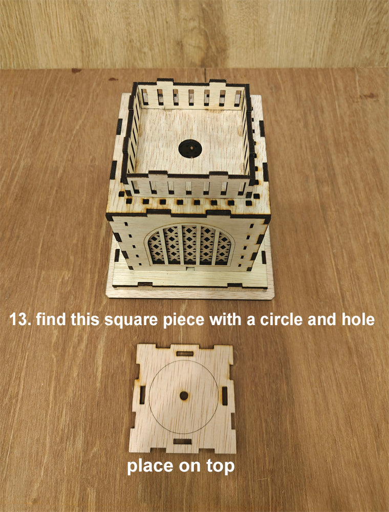 The Voortrekker Monument 3D Puzzle Construction