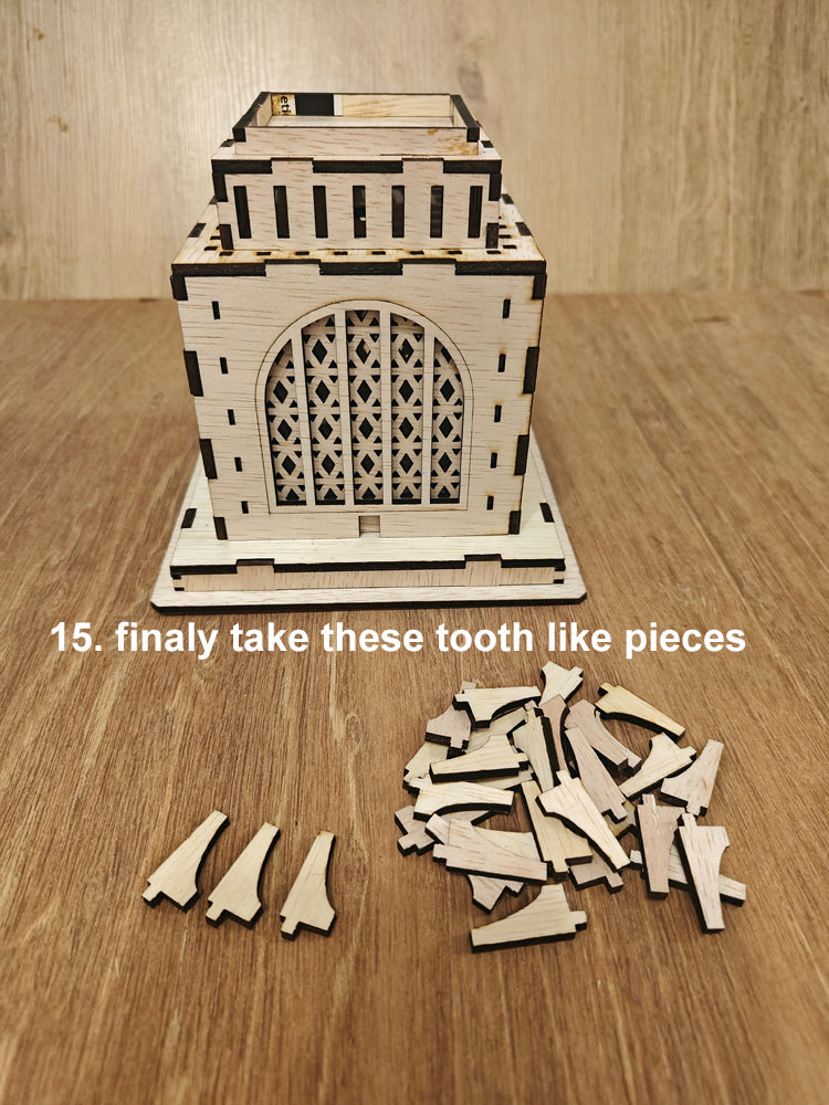 The Voortrekker Monument 3D Puzzle Construction