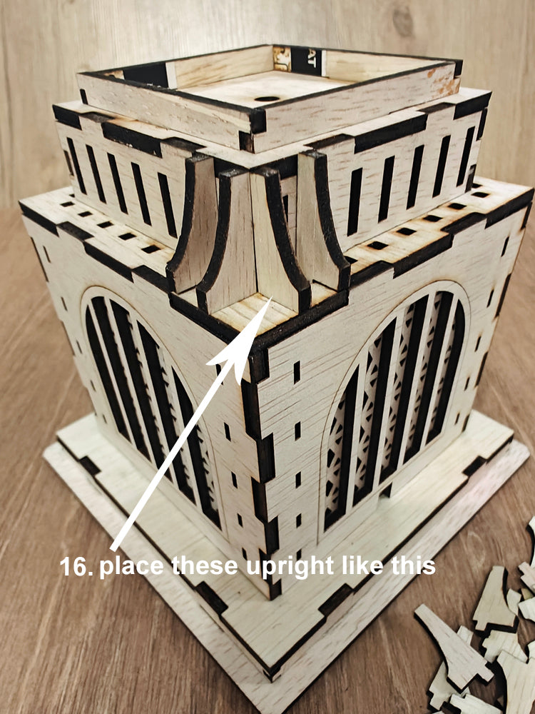 The Voortrekker Monument 3D Puzzle Construction