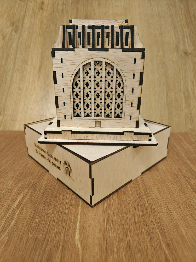 The Voortrekker Monument 3D Puzzle Construction