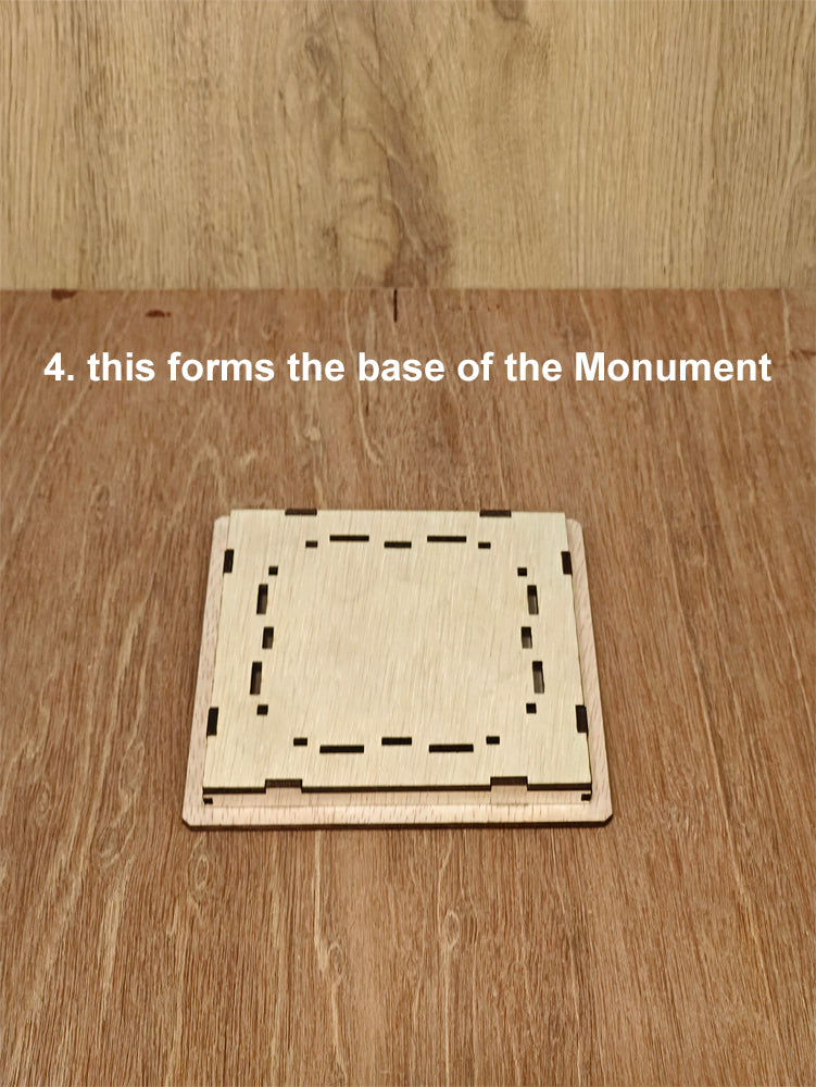 The Voortrekker Monument 3D Puzzle Construction