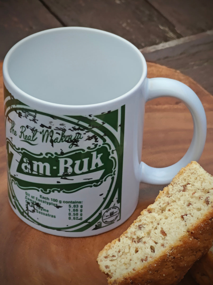 Funny Zam-Buk Inspired Mug – South African Ceramic Coffee Cup